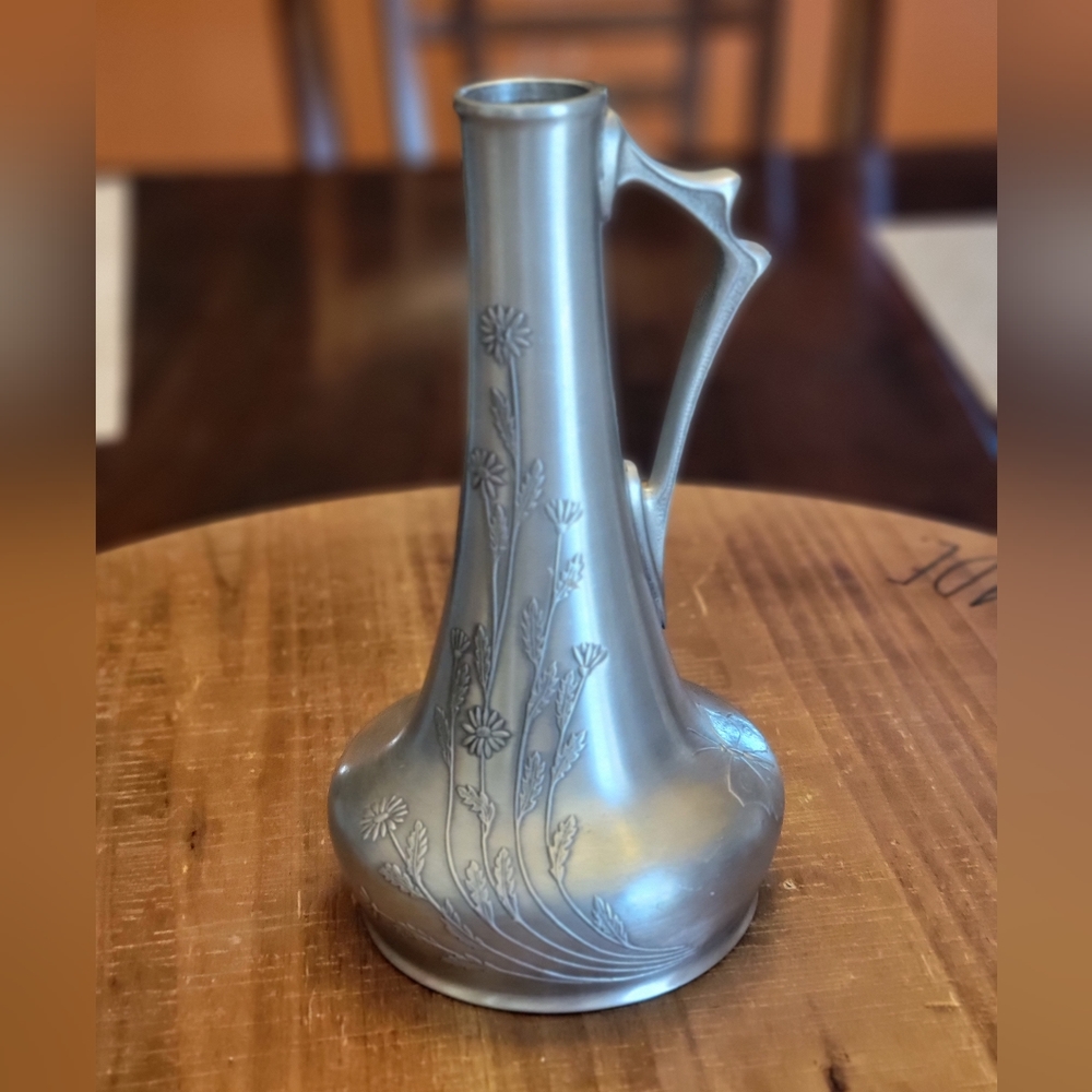 Frieling Zinn Pewter Stemmed Vase